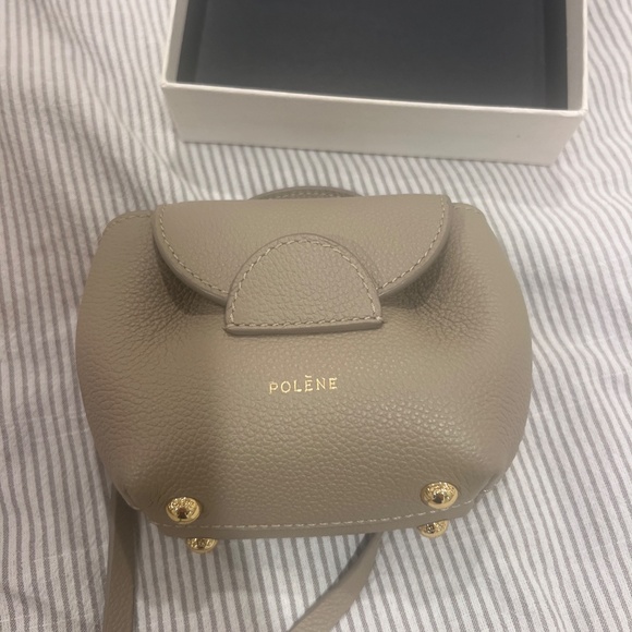 NEW Polène Taupe Numéro Un Micro bag (WITH TAGS) - Picture 11 of 14